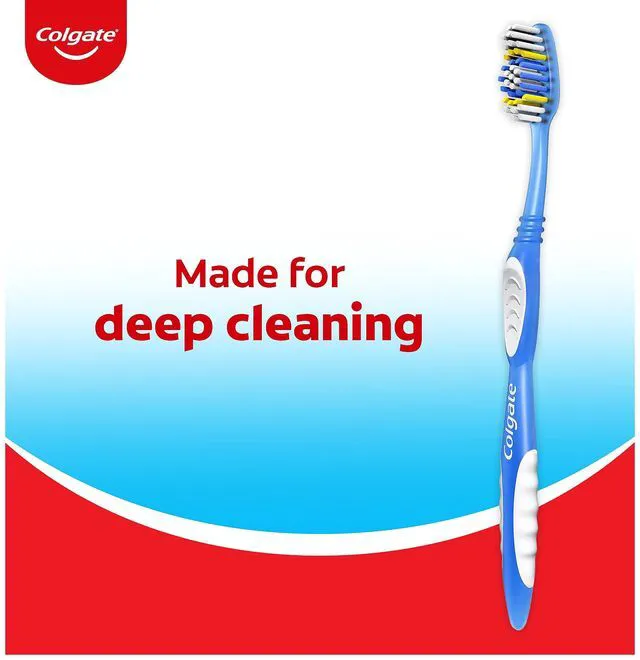 Alt view image 5 of 7 - Colgate Extra Clean Soft Toothbrush 3 Pack