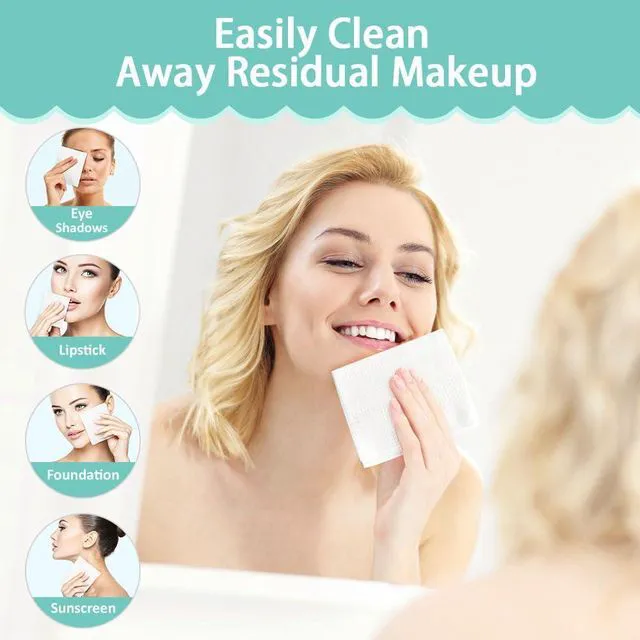 Alt view image 2 of 6 - HOMEXCEL Disposable Face Towels, Ultra Soft & Absorbent