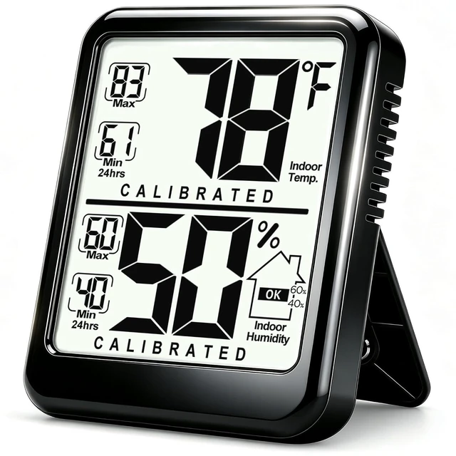 Main image of Antonki Indoor Thermometer Hygrometer, Temperature and Humidity Meter