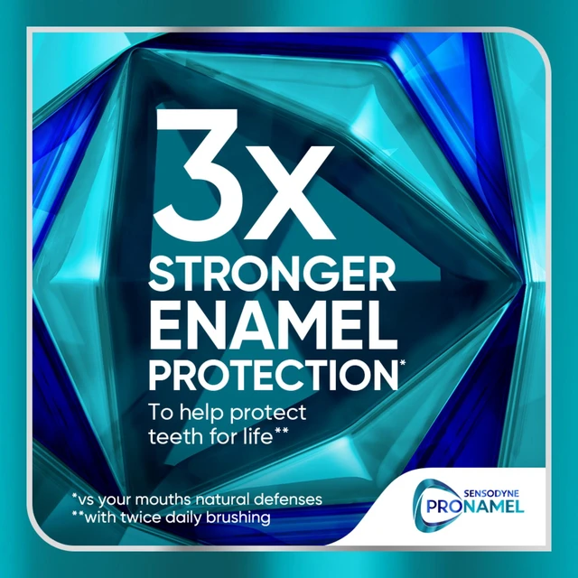 Alt view image 5 of 5 - Sensodyne Pronamel Clinical Enamel Strength Toothpaste Whitening Action, 2.3 Oz