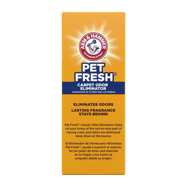 Alt view image 3 of 4 - ARM & HAMMER Pet Fresh Odor Eliminating Deodorizing Carpet Powder, 30oz, 2 Pack
