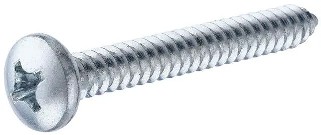 Alt view image 3 of 6 - Hillman #6 Nylon Pan Head Phillips Drywall Anchor Screws, 50lb, White, 8 Pack