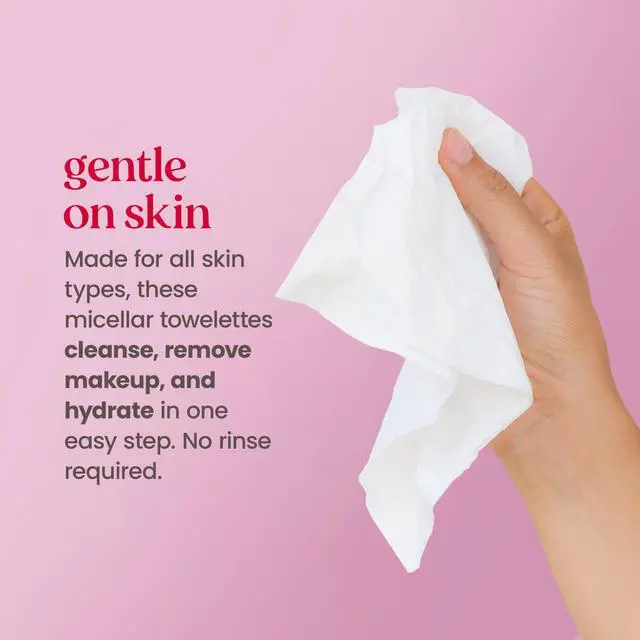 Alt view image 5 of 5 - Burt's Bees Micellar Facial Towelettes With Rose Water, 30 Count