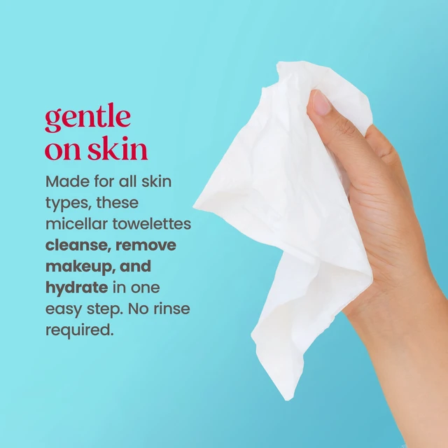 Alt view image 4 of 5 - Burt's Bees Micellar Coconut and Lotus 3-in-1 Makeup Removing and Cleansing Wipes, 30 Count