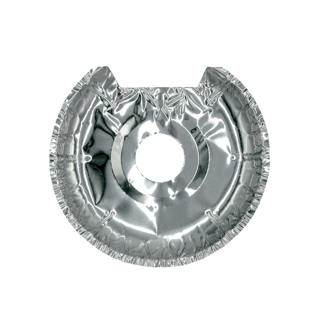 Alt view image 6 of 6 - Mainstays R101F12 Disposable Foil Drip Pan Liners for Electric Stoves - 12 Pack