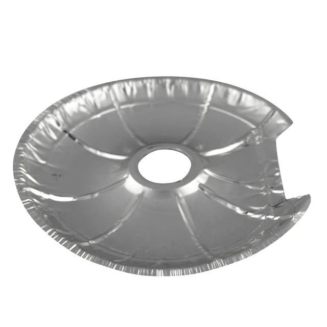 Alt view image 5 of 6 - Mainstays R101F12 Disposable Foil Drip Pan Liners for Electric Stoves - 12 Pack