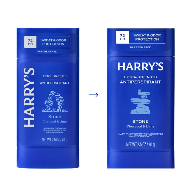 Alt view image 3 of 6 - Harry's Extra-Strength Antiperspirant Deodorant for Men, Stone, 2.5 oz, Sweat and Odor Protection