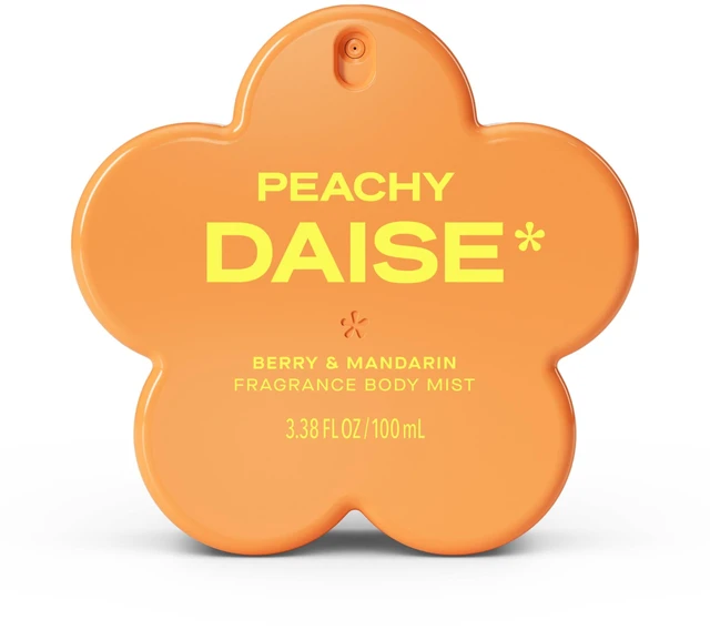 Main image of DAISE Peachy Daise Fragrance Body Mist Berry & Mandarin, 100mL