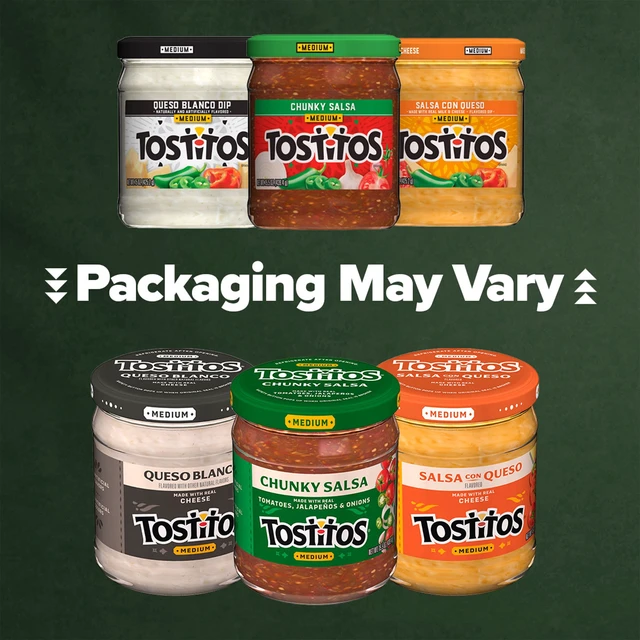 Alt view image 6 of 7 - Tostitos Con Queso Cheese, No Artificial Colors or Flavors, 15oz Jar