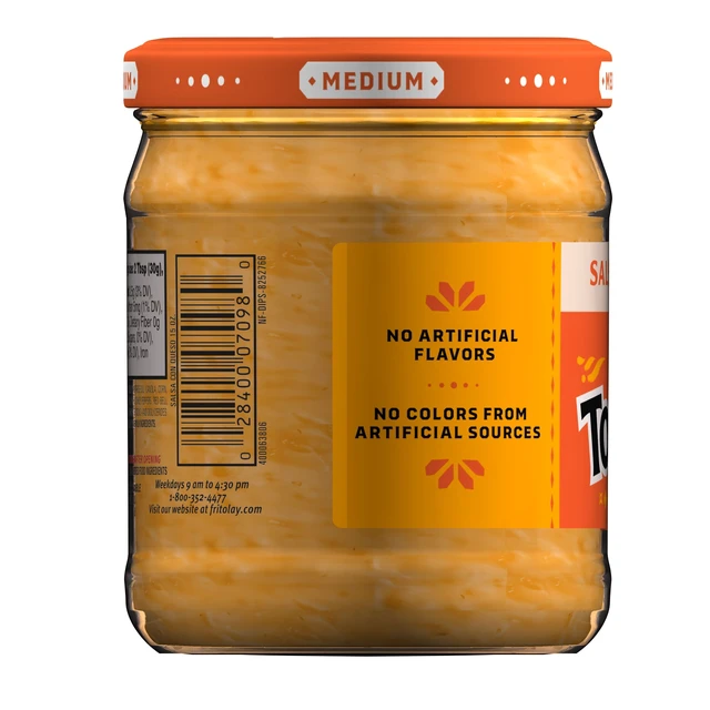 Alt view image 4 of 7 - Tostitos Con Queso Cheese, No Artificial Colors or Flavors, 15oz Jar