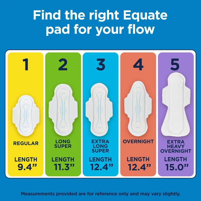 Alt view image 3 of 6 - Equate Maxi Pads, Super Absorbency, Size 2, 48 Count, 2-Pack