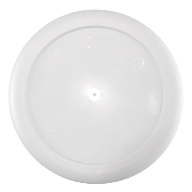 Alt view image 2 of 6 - Mainstays Flexible Round Laundry Hamper, White Plastic