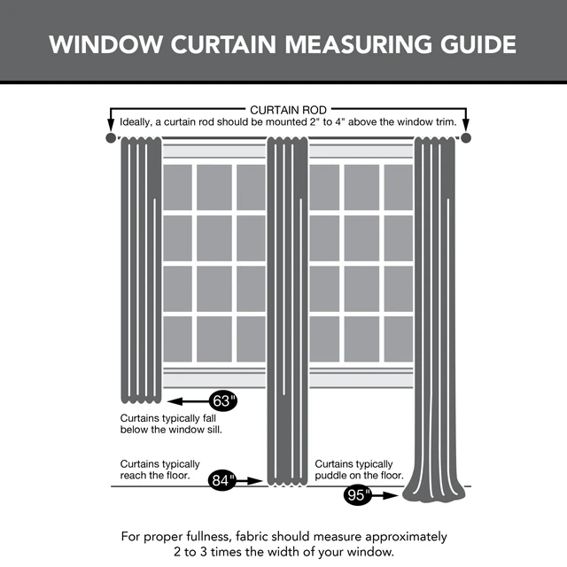 Alt view image 7 of 7 - Mainstays Marjorie Sheer Voile Rod Pocket Single Curtain Panel, 59in x 108in, Grey