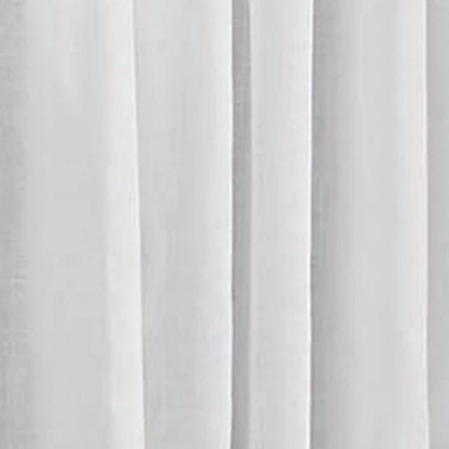Alt view image 5 of 5 - Mainstays 100% Cotton Indoor Sheer Rod Pocket Single Curtain Panel, White, 50"W x 63"L