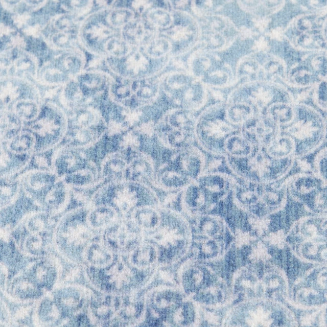 Alt view image 4 of 6 - Mainstays 18in x 30in Teal Medallion Indoor Rug