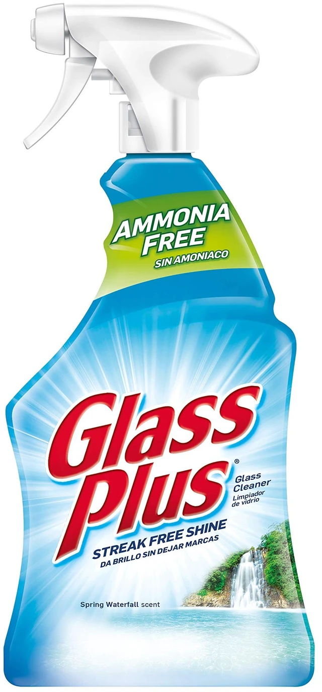 Main image of Glass Plus Glass Cleaner Spray for Windows and Mirrors, 32 fl oz