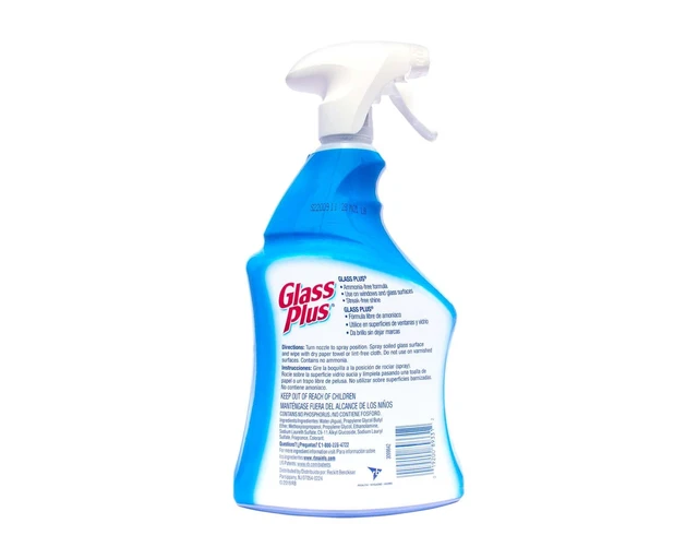 Alt view image 2 of 4 - Glass Plus Glass Cleaner Spray for Windows and Mirrors, 32 fl oz