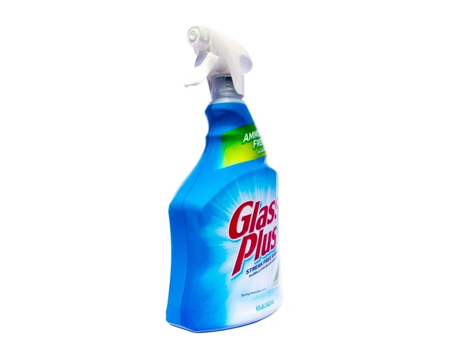 Alt view image 4 of 4 - Glass Plus Glass Cleaner Spray for Windows and Mirrors, 32 fl oz