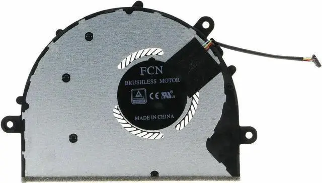 Main image of New Replacement Laptop CPU Cooling Fan, 4-Pin PWM Cooler Compatible with Lenovo Yoga 720-12IKB 81B5 Notebook, P/N BL0110400776 BL0110400788