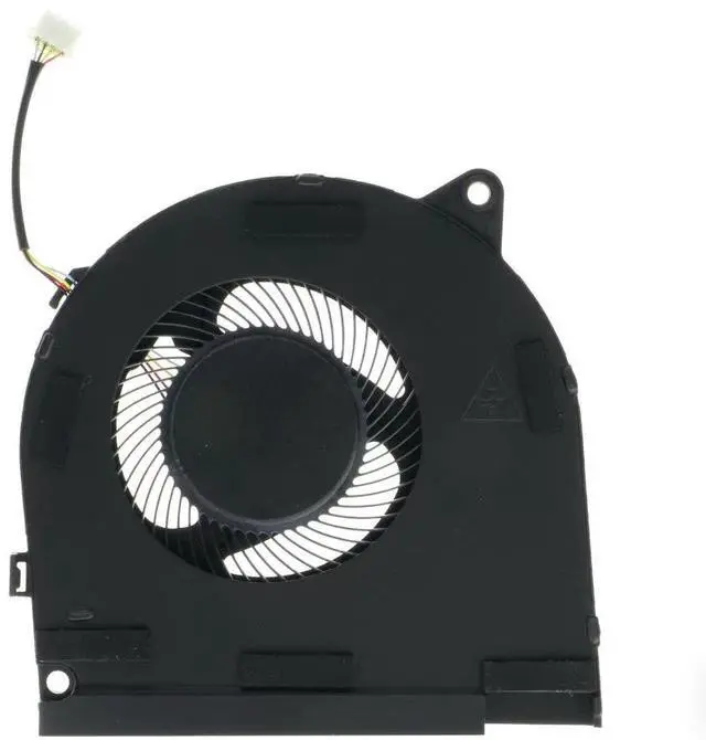 Alt view image 4 of 4 - New CPU GPU Cooling Fan Set, 4-Pin PWM Replacement Fan Compatible with Lenovo Yoga 730-15IKB 730-15IWL Laptop, PN 5F10Q96471, CPU DFS541105FC0T DC28000KQF0, GPU DFS2000058M0T DC28000KPF0