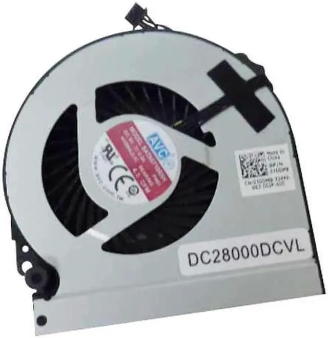 Alt view image 3 of 4 - Replacement Laptop CPU Cooling Fan for Dell Precision M6800 Mobile Workstation, P/N:07DDM8 7DDM8 DC28000DCVL BATA0716R5H KSB0605HC-DA03, 4Pin PWM Smaller Internal Fan (NOT GPU Fan)