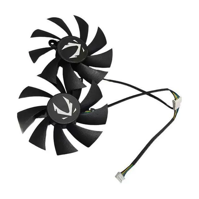 Alt view image 4 of 7 - 87mm GPU Cooling Fan GA92A2H, DC12V 4Pin PWM Video Card Cooler Replacement for ZOTAC GeForce GTX 1660, GTX 1660 Ti, RTX 2060, RTX 2070 SUPER Mini Gaming Graphics Card