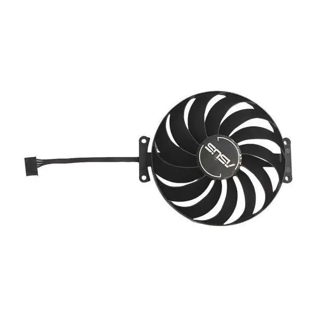 Alt view image 3 of 5 - 105mm Graphics Card Cooling Fan CF1010U12D, DC12V 4Pin PWM Video Card Cooler Replacement for ASUS RTX 3050, RTX 3060 PHOENIX ITX Gaming GPU Fan