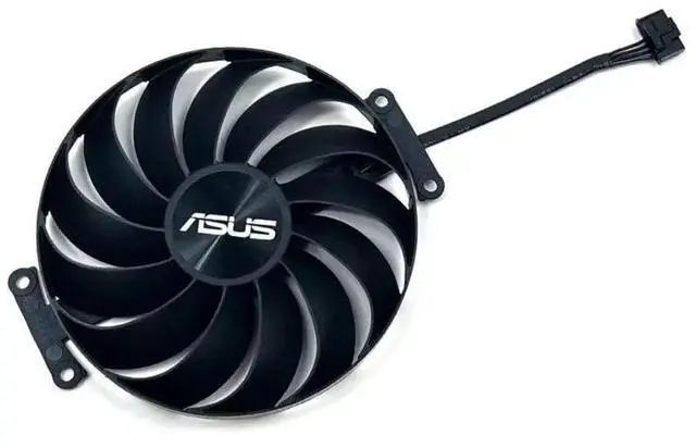Main image of 105mm Graphics Card Cooling Fan CF1010U12D, DC12V 4Pin PWM Video Card Cooler Replacement for ASUS RTX 3050, RTX 3060 PHOENIX ITX Gaming GPU Fan