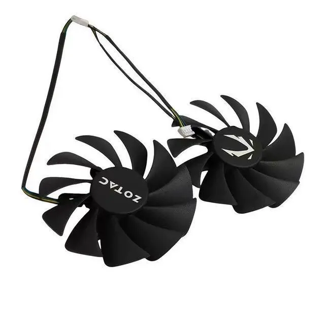 Alt view image 3 of 6 - 89mm GPU Cooling Fan GA92S2U CF9015H12S, DC12V 4Pin PWM Video Card Cooler Replacement for ZOTAC GTX 1080Ti, GTX 1080, GTX 1070Ti MINI Graphics Card