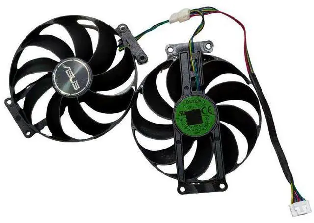 Main image of GPU Cooling Fan Replacement, T129215SU 90mm DC12V 0.5A 4Pin PWM Graphics Card Cooler Compatible with ASUS RTX3050 RTX3060 RTX3060Ti DUAL MINI OC V2 Video Card