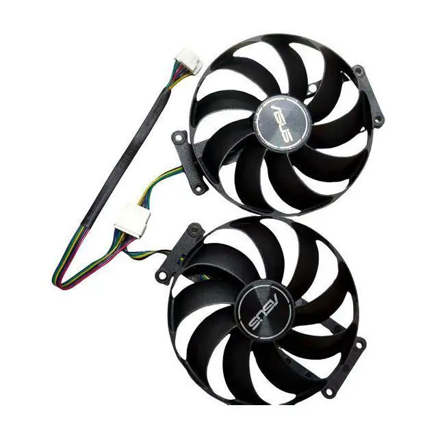 Alt view image 2 of 4 - GPU Cooling Fan Replacement, T129215SU 90mm DC12V 0.5A 4Pin PWM Graphics Card Cooler Compatible with ASUS RTX3050 RTX3060 RTX3060Ti DUAL MINI OC V2 Video Card