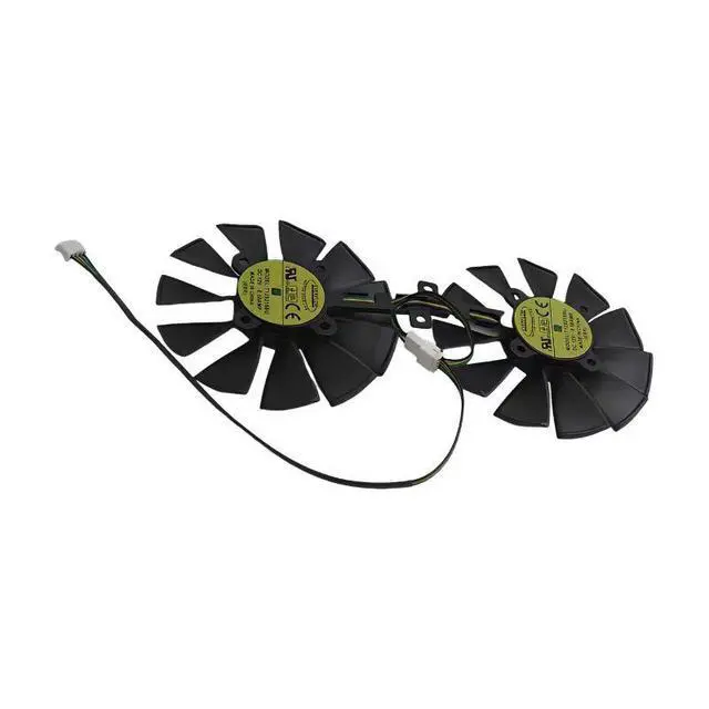 Alt view image 5 of 6 - GPU Cooling Fan Replacement, 87mm DC12V 0.50A 4Pin PWM Graphics Card Cooler Compatible with ASUS RX470 RX480 RX570 GTX1060 GTX1070 GAMING Video Card