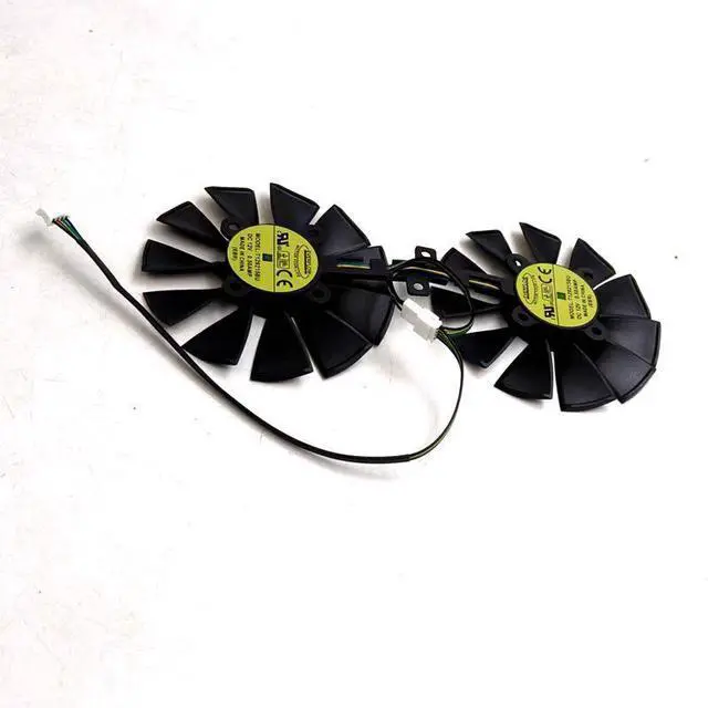 Alt view image 6 of 6 - GPU Cooling Fan Replacement, 87mm DC12V 0.50A 4Pin PWM Graphics Card Cooler Compatible with ASUS RX470 RX480 RX570 GTX1060 GTX1070 GAMING Video Card