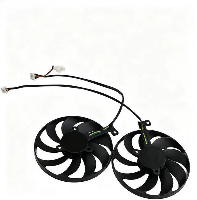 Alt view image 2 of 4 - GPU Cooling Fan T1292115BU, 95mm 0.5A 4-Pin PWM Graphics Card Fan Replacement for ASUS RTX2060S RTX2070 RTX2080 RTX2080S DUAL Snow Leopard GPU