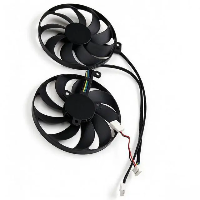 Main image of GPU Cooling Fan T1292115BU, 95mm 0.5A 4-Pin PWM Graphics Card Fan Replacement for ASUS RTX2060S RTX2070 RTX2080 RTX2080S DUAL Snow Leopard GPU