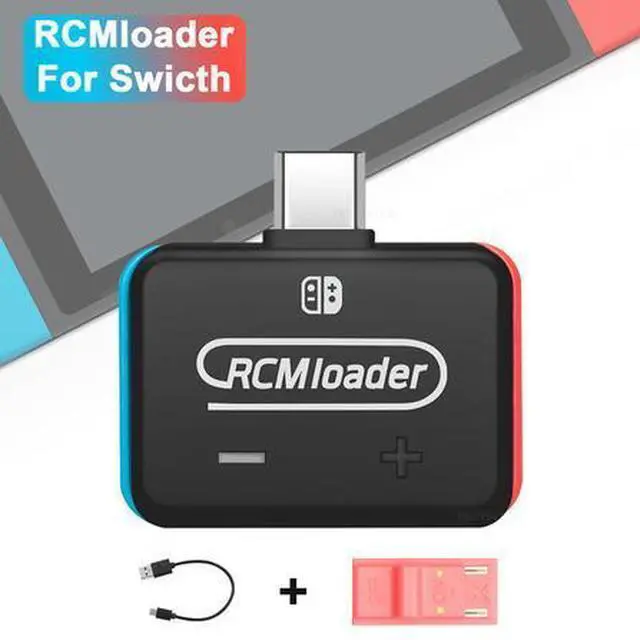 Main image of RCM Loader Type-C Dongle, Portable Payload Injector with Built-in Battery, Recovery Mode Tool for Switch Console, Multi-Payload LED Indicator