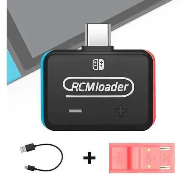 Alt view image 3 of 7 - RCM Loader Type-C Dongle, Portable Payload Injector with Built-in Battery, Recovery Mode Tool for Switch Console, Multi-Payload LED Indicator