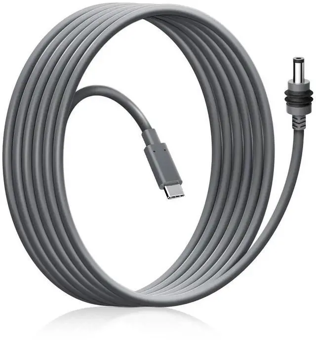 Main image of AJMRTC Starlink Mini Power Cable 6.6FT/2M, USB TypeC to DC Waterproof Outdoor Cord with PD Chip, 100W+ for Power Bank PD Charger, RV Camping OffGrid Starlink Mini Accessories