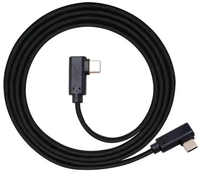 Alt view image 4 of 6 - AJMRTC 1M USBC to USBC Gen2 Cable, Dual 90Degree LeftRight Angled TypeC Cord, 10Gbps HighSpeed Data Transfer, 65W PD Fast Charging for Laptops, Tablets, Smartphones, External SSD Drives