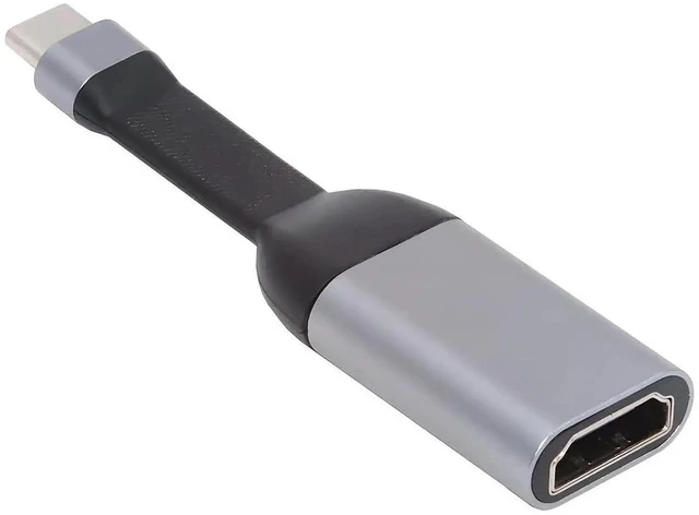 Main image of AJMRTC Ultra Slim Flat USBC to HDMI Cable, 4K@60Hz 1080P Unidirectional Video Cord, TypeC Source to HDMI Sink Adapter Cable for HDTV Monitor Laptop Tablet Smartphone DP Alt Mode Required