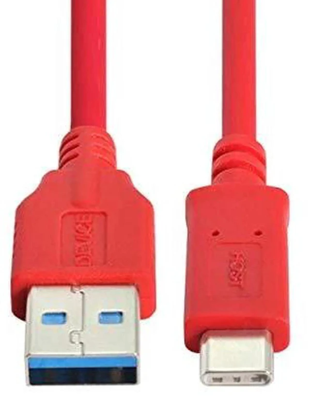 Main image of AJMRTC 30cm USB3.1 OTG Data Cable, Unidirectional USBC Male (Host) to USB3.0A Male (Device) Cord, 5Gbps Super Speed for USBC Laptop Smartphone Connecting USBA External Hard Drive Flash Drive Perip