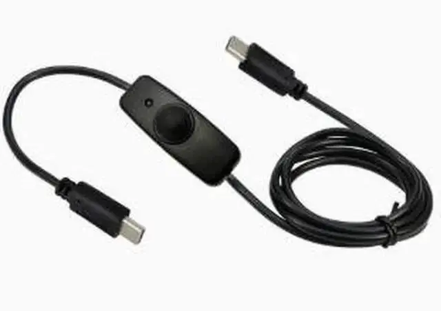 Main image of AJMRTC 1.2M USB TypeC Power Extension Cable with LED On/Off Switch, 2A USBC Charging Cord for LED Light, Tablet, Phone, and Other USBC Powered Devices