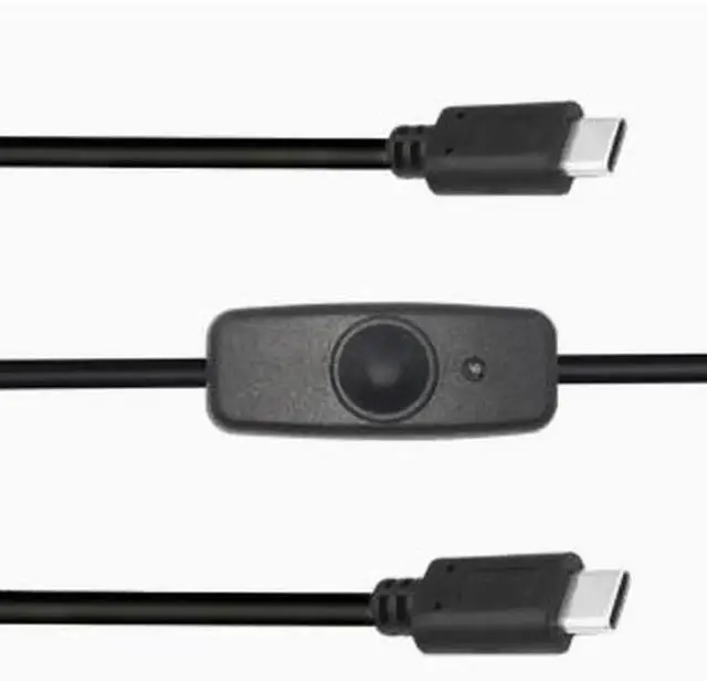 Alt view image 3 of 4 - AJMRTC 1.2M USB TypeC Power Extension Cable with LED On/Off Switch, 2A USBC Charging Cord for LED Light, Tablet, Phone, and Other USBC Powered Devices