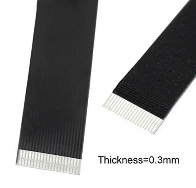 Alt view image 3 of 7 - AJMRTC 20cm USB 2.0 TypeA Male to USBC Male Flat Slim FPC Ribbon Cable, 480Mbps Data Sync Power Cord for FPV Drone, External Disk, Smartphones and Compact Projects