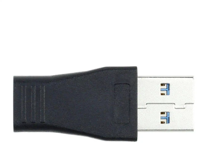 Alt view image 4 of 6 - AJMRTC USB 3.0 TypeA Male to USBC Female Adapter, USB3.1 Gen1 Data & Charging Converter PlugandPlay Connector for Tablet, Mobile Phone and USBC Peripherals
