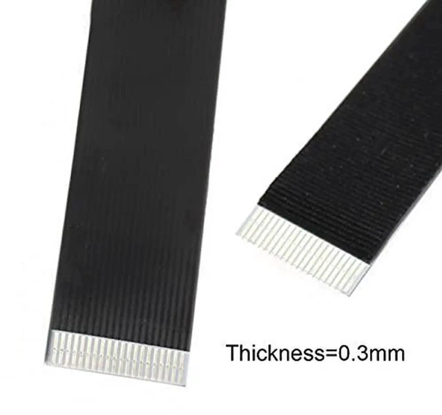 Alt view image 2 of 6 - AJMRTC 200cm RightAngled USB 2.0 TypeA Male to USBC Male Flat Slim FPC Data Cable, LowProfile Flexible Ribbon Cord for FPV Drone, External Disk, Smartphone Devices