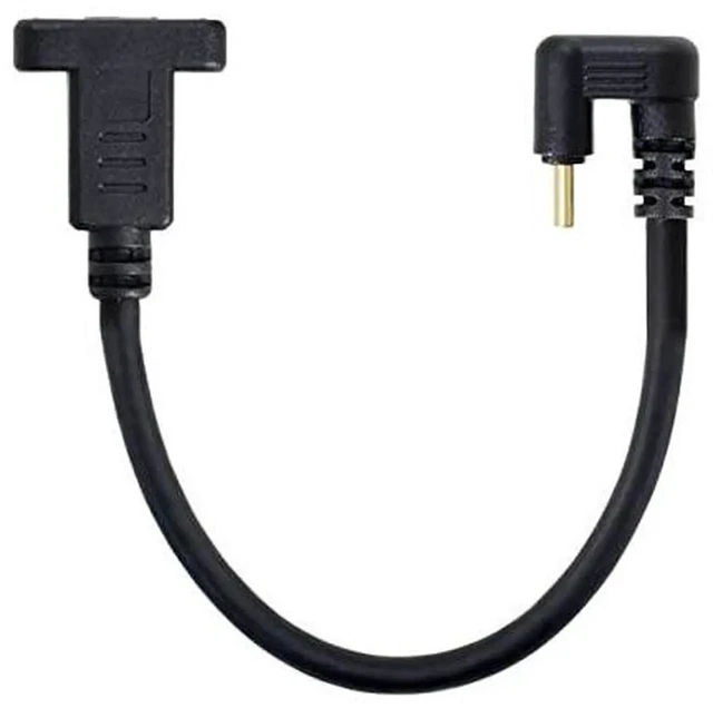 Alt view image 6 of 7 - AJMRTC 30cm 180Degree UShape BackAngled USBC Male to Female Extension Cable, USB3.1 Gen2 10Gbps Data PassThrough Cord for Laptop, Docking Station, Compact Space Wiring