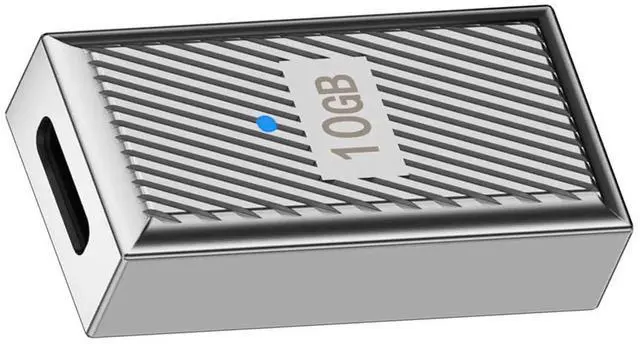 Main image of AJMRTC USBC Female to USB 3.0A Female OTG Adapter, USB3.1 Gen2 10Gbps Data 120W Power PassThrough Connector, Mecha Cyberpunk Style Alloy Shell Converter for Laptops, Tablets, Smartphones