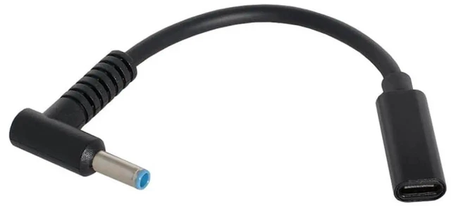 Alt view image 6 of 7 - AJMRTC USBC Female Input to DC 4.5x3.0mm PD Charging Power Cable, PD Trigger Converter Cable Output 1820V for Legacy Laptops, Use USBC PD Charger to Power DCPort Notebook Computers