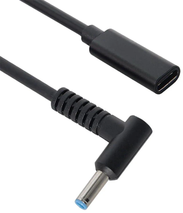 Alt view image 4 of 7 - AJMRTC USBC Female Input to DC 4.5x3.0mm PD Charging Power Cable, PD Trigger Converter Cable Output 1820V for Legacy Laptops, Use USBC PD Charger to Power DCPort Notebook Computers
